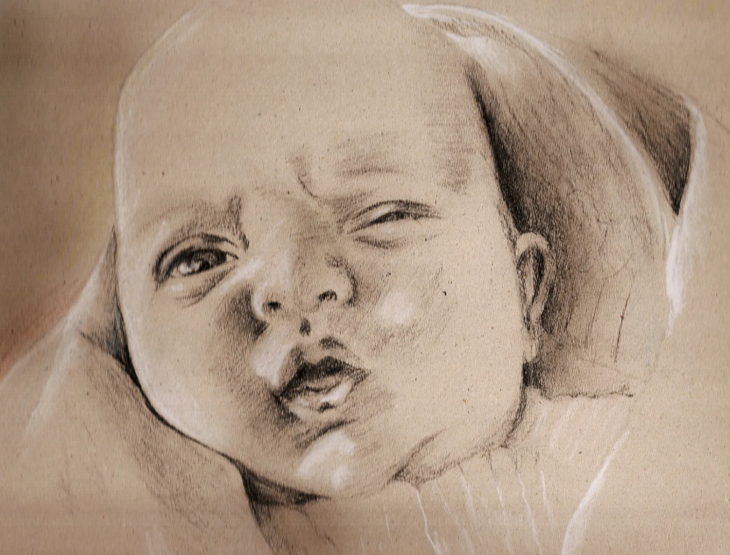 Baby drawing