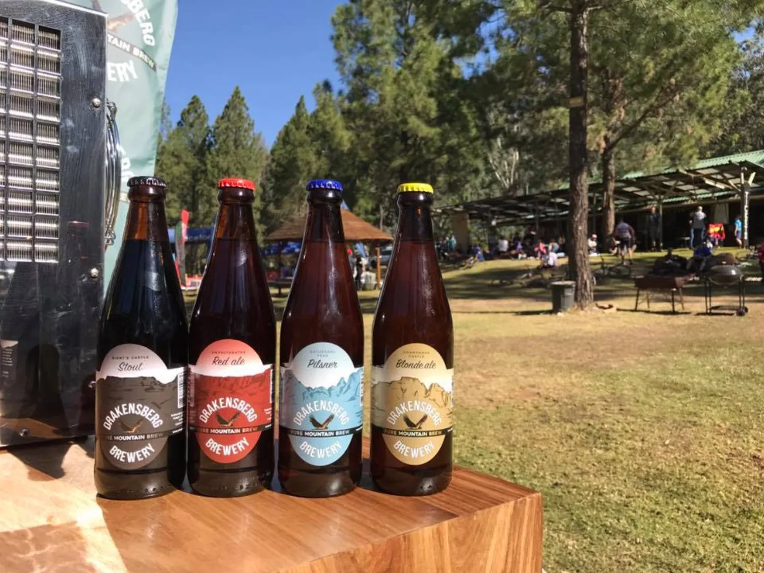Drakensberg Brewery labels
