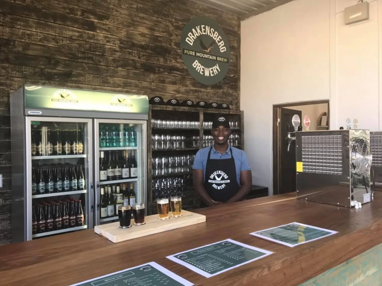 Drakensberg Brewery labels