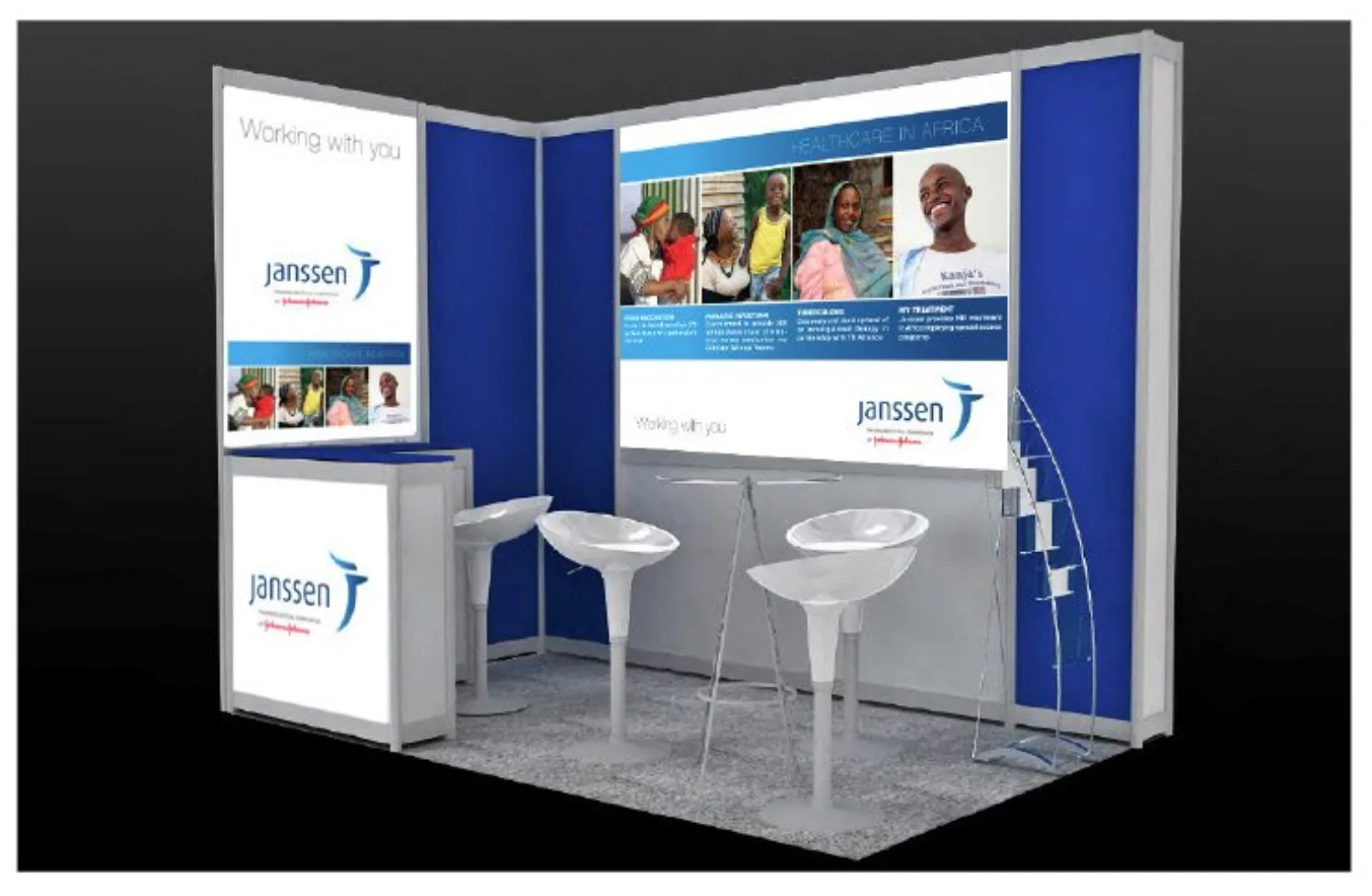 Janssen Exhibition stand